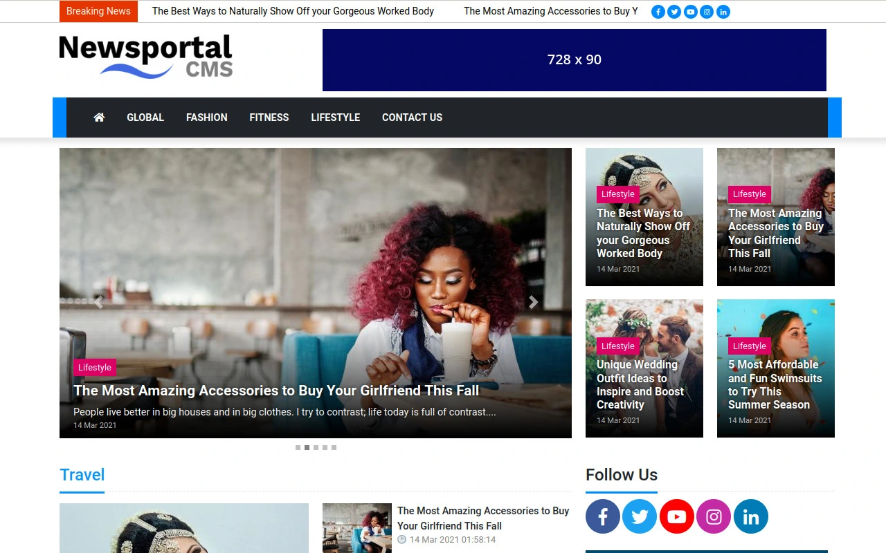News & Magazine Websites